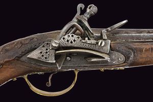 Pistola a pietra focaia alla morlacca  - Asta La Collezione di Armi Antiche di un Gentiluomo Californiano - Associazione Nazionale - Case d'Asta italiane