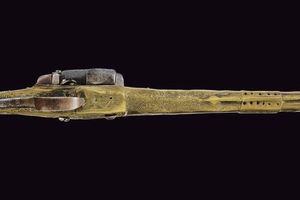 Pistola a pietra focaia alla morlacca  - Asta La Collezione di Armi Antiche di un Gentiluomo Californiano - Associazione Nazionale - Case d'Asta italiane