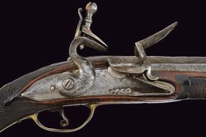 Pistola a pietra focaia  - Asta La Collezione di Armi Antiche di un Gentiluomo Californiano - Associazione Nazionale - Case d'Asta italiane