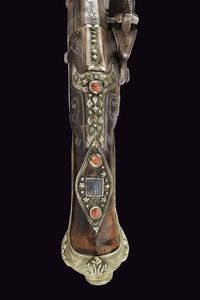 Pistola a pietra focaia  - Asta La Collezione di Armi Antiche di un Gentiluomo Californiano - Associazione Nazionale - Case d'Asta italiane