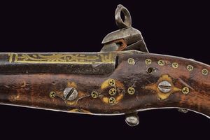 Pistola alla micheletta  - Asta La Collezione di Armi Antiche di un Gentiluomo Californiano - Associazione Nazionale - Case d'Asta italiane