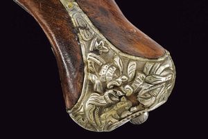 Pistola a pietra focaia  - Asta La Collezione di Armi Antiche di un Gentiluomo Californiano - Associazione Nazionale - Case d'Asta italiane