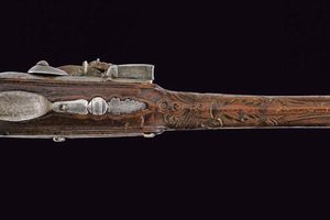 Pistola a pietra focaia  - Asta La Collezione di Armi Antiche di un Gentiluomo Californiano - Associazione Nazionale - Case d'Asta italiane