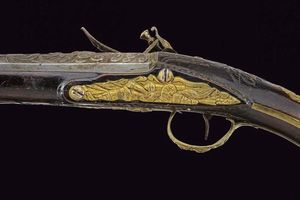 Bella pistola a pietra focaia per il mercato orientale di Louis Lamotte  - Asta La Collezione di Armi Antiche di un Gentiluomo Californiano - Associazione Nazionale - Case d'Asta italiane