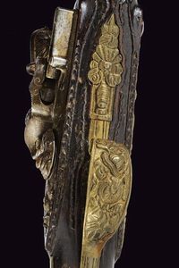 Bella pistola a pietra focaia per il mercato orientale di Louis Lamotte  - Asta La Collezione di Armi Antiche di un Gentiluomo Californiano - Associazione Nazionale - Case d'Asta italiane