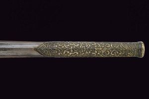 Bellissima pistola a pietra focaia in stile Ali Pasha con fornimenti in argento  - Asta La Collezione di Armi Antiche di un Gentiluomo Californiano - Associazione Nazionale - Case d'Asta italiane