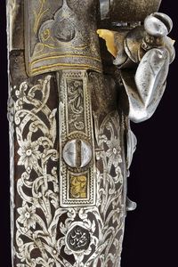 Bella pistola con fornimenti in argento  - Asta La Collezione di Armi Antiche di un Gentiluomo Californiano - Associazione Nazionale - Case d'Asta italiane