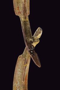 Raro arco dipinto a mano  - Asta La Collezione di Armi Antiche di un Gentiluomo Californiano - Associazione Nazionale - Case d'Asta italiane