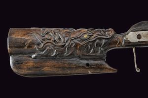 Carabina a miccia composita  - Asta La Collezione di Armi Antiche di un Gentiluomo Californiano - Associazione Nazionale - Case d'Asta italiane