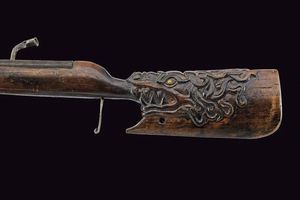 Carabina a miccia composita  - Asta La Collezione di Armi Antiche di un Gentiluomo Californiano - Associazione Nazionale - Case d'Asta italiane