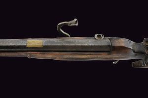 Carabina a miccia composita  - Asta La Collezione di Armi Antiche di un Gentiluomo Californiano - Associazione Nazionale - Case d'Asta italiane