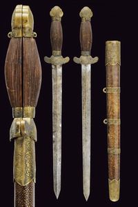 Spada corta doppia (Jian)  - Asta La Collezione di Armi Antiche di un Gentiluomo Californiano - Associazione Nazionale - Case d'Asta italiane