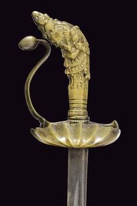 Interessante sciabola  - Asta La Collezione di Armi Antiche di un Gentiluomo Californiano - Associazione Nazionale - Case d'Asta italiane