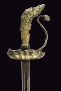 Interessante sciabola  - Asta La Collezione di Armi Antiche di un Gentiluomo Californiano - Associazione Nazionale - Case d'Asta italiane