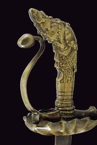 Interessante sciabola  - Asta La Collezione di Armi Antiche di un Gentiluomo Californiano - Associazione Nazionale - Case d'Asta italiane