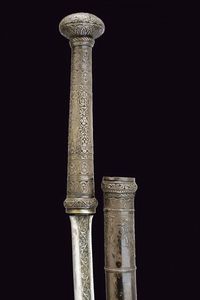 Bel dha in argento  - Asta La Collezione di Armi Antiche di un Gentiluomo Californiano - Associazione Nazionale - Case d'Asta italiane