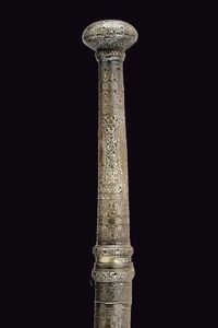 Bel dha in argento  - Asta La Collezione di Armi Antiche di un Gentiluomo Californiano - Associazione Nazionale - Case d'Asta italiane