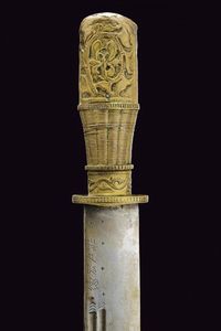 Daga con fodero  - Asta La Collezione di Armi Antiche di un Gentiluomo Californiano - Associazione Nazionale - Case d'Asta italiane