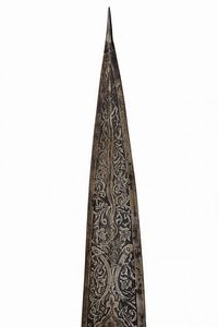 Lancia incisa  - Asta La Collezione di Armi Antiche di un Gentiluomo Californiano - Associazione Nazionale - Case d'Asta italiane