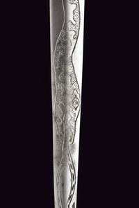 Lungo pugnale  - Asta La Collezione di Armi Antiche di un Gentiluomo Californiano - Associazione Nazionale - Case d'Asta italiane