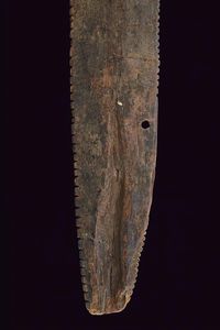 Spada cerimoniale di legno  - Asta La Collezione di Armi Antiche di un Gentiluomo Californiano - Associazione Nazionale - Case d'Asta italiane