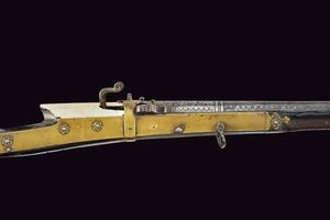 Fucile a miccia tipo torador  - Asta La Collezione di Armi Antiche di un Gentiluomo Californiano - Associazione Nazionale - Case d'Asta italiane