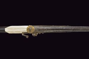 Fucile a miccia tipo torador  - Asta La Collezione di Armi Antiche di un Gentiluomo Californiano - Associazione Nazionale - Case d'Asta italiane