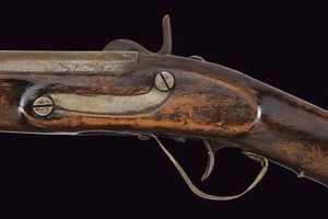 Fucile a luminello convertito ad uso civile  - Asta La Collezione di Armi Antiche di un Gentiluomo Californiano - Associazione Nazionale - Case d'Asta italiane
