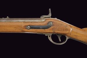 Fucile a luminello convertito ad uso civile  - Asta La Collezione di Armi Antiche di un Gentiluomo Californiano - Associazione Nazionale - Case d'Asta italiane