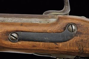 Fucile a luminello convertito ad uso civile  - Asta La Collezione di Armi Antiche di un Gentiluomo Californiano - Associazione Nazionale - Case d'Asta italiane
