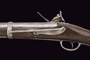 Fucile composito a pietra focaia  - Asta La Collezione di Armi Antiche di un Gentiluomo Californiano - Associazione Nazionale - Case d'Asta italiane