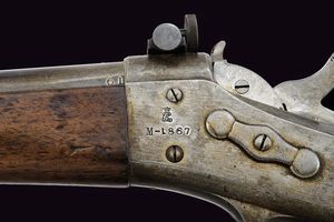 Fucile Remington Rolling Block convertito ad uso sportivo  - Asta La Collezione di Armi Antiche di un Gentiluomo Californiano - Associazione Nazionale - Case d'Asta italiane