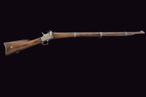 Fucile Remington Rolling Block convertito ad uso sportivo  - Asta La Collezione di Armi Antiche di un Gentiluomo Californiano - Associazione Nazionale - Case d'Asta italiane