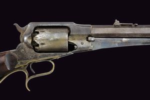 Remington revolving percussion rifle  - Asta La Collezione di Armi Antiche di un Gentiluomo Californiano - Associazione Nazionale - Case d'Asta italiane