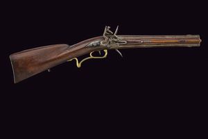 Fucile Wender a pietra focaia  - Asta La Collezione di Armi Antiche di un Gentiluomo Californiano - Associazione Nazionale - Case d'Asta italiane