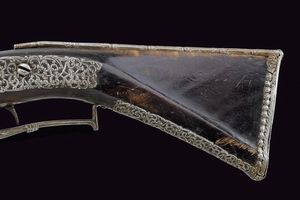 Bel fucile a pietra focaia di Barbuti  - Asta La Collezione di Armi Antiche di un Gentiluomo Californiano - Associazione Nazionale - Case d'Asta italiane