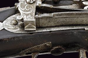 Bel fucile a pietra focaia di Barbuti  - Asta La Collezione di Armi Antiche di un Gentiluomo Californiano - Associazione Nazionale - Case d'Asta italiane