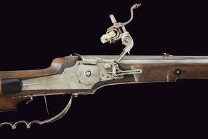 Fucile da caccia a pietra focaia proveniente da Schloss Dyck  - Asta La Collezione di Armi Antiche di un Gentiluomo Californiano - Associazione Nazionale - Case d'Asta italiane