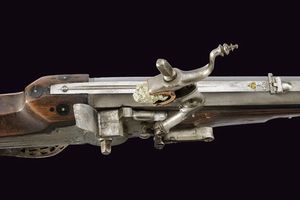Fucile da caccia a pietra focaia proveniente da Schloss Dyck  - Asta La Collezione di Armi Antiche di un Gentiluomo Californiano - Associazione Nazionale - Case d'Asta italiane