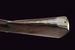 Rarissimo fucile a pietra focaia a retrocarica di Jacob Perret  - Asta La Collezione di Armi Antiche di un Gentiluomo Californiano - Associazione Nazionale - Case d'Asta italiane