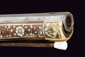 Fucile composito a ruota  - Asta La Collezione di Armi Antiche di un Gentiluomo Californiano - Associazione Nazionale - Case d'Asta italiane