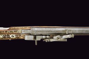 Fucile composito a ruota  - Asta La Collezione di Armi Antiche di un Gentiluomo Californiano - Associazione Nazionale - Case d'Asta italiane