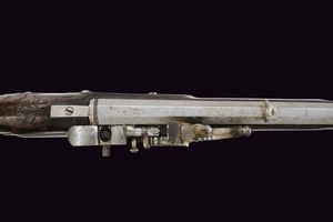 Interessante fucile a ruota  - Asta La Collezione di Armi Antiche di un Gentiluomo Californiano - Associazione Nazionale - Case d'Asta italiane