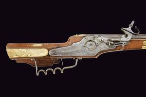 Bel fucile a ruota  - Asta La Collezione di Armi Antiche di un Gentiluomo Californiano - Associazione Nazionale - Case d'Asta italiane