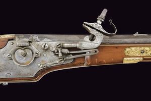 Bel fucile a ruota  - Asta La Collezione di Armi Antiche di un Gentiluomo Californiano - Associazione Nazionale - Case d'Asta italiane