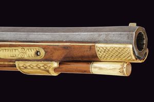 Bel fucile a ruota  - Asta La Collezione di Armi Antiche di un Gentiluomo Californiano - Associazione Nazionale - Case d'Asta italiane