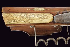 Bel fucile a ruota  - Asta La Collezione di Armi Antiche di un Gentiluomo Californiano - Associazione Nazionale - Case d'Asta italiane