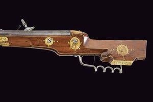 Bel fucile a ruota  - Asta La Collezione di Armi Antiche di un Gentiluomo Californiano - Associazione Nazionale - Case d'Asta italiane