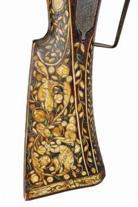 Importante moschetto a ruota di propriet nobile  - Asta La Collezione di Armi Antiche di un Gentiluomo Californiano - Associazione Nazionale - Case d'Asta italiane