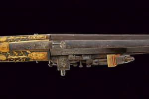 Importante moschetto a ruota di propriet nobile  - Asta La Collezione di Armi Antiche di un Gentiluomo Californiano - Associazione Nazionale - Case d'Asta italiane